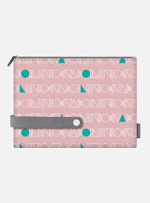 SHINee TYPOGRAPHIC TRAVEL CLUTCH L with ALIFE