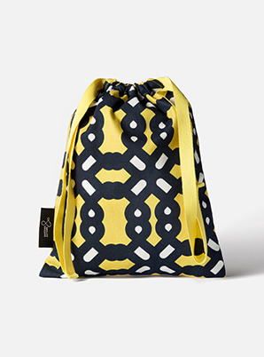 [MD &amp;P!CK] &amp;STORE STRING BAG BOLD YELLOW