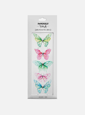 [MD &amp;P!CK] PAPERSELF Butterfly W  TATTOO STICKER