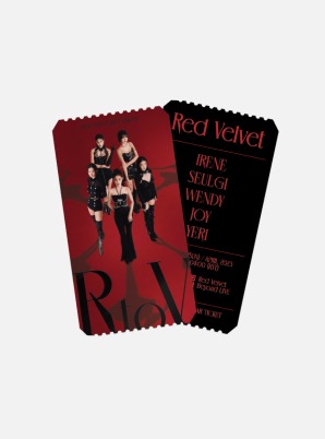Beyond LIVE - Red Velvet 4th Concert : &#039;R to V&#039; SPECIAL AR TICKET SET