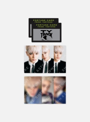 2024 TAEYONG CONCERT &#039;TY TRACK&#039;FORTUNE SCRATCH CARD SET